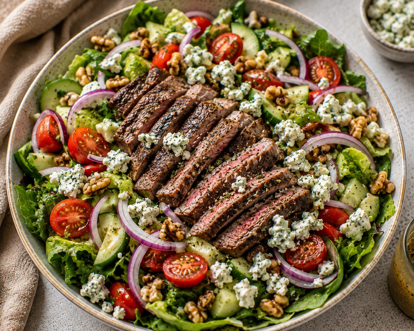 Bleu Cheese Steak Salad