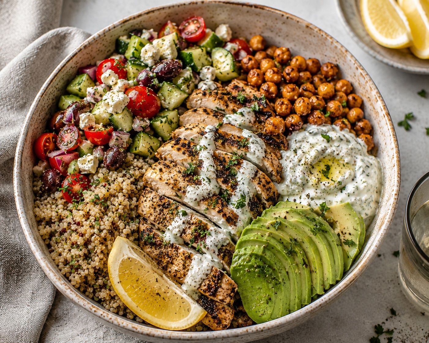 Greek Chicken Bowl